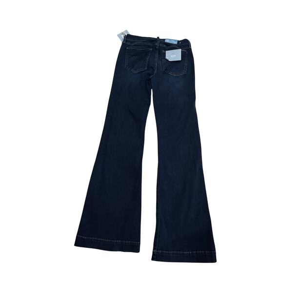 7 For All Mankind Women's Bootcut B(Air) Jeans In Rinsed Indigo Size 28 NWT - Picture 8 of 12